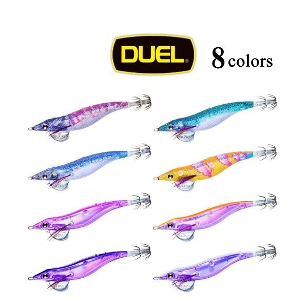 画像1: DUEL スシQ エサ巻きエギ ボトム用 3.5号 22.5g 追加カラー デュエル ヨーヅリ アオリイカ エギングルアー 餌木 A1779