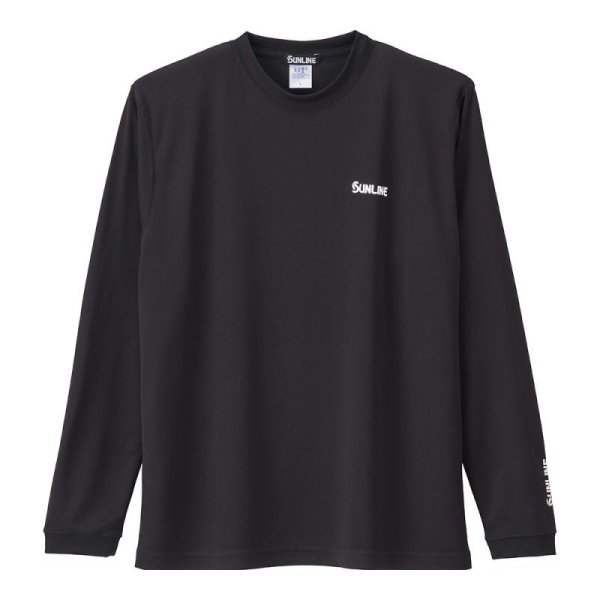 画像2: (28%引) サンライン ロングスリーブドライＴシャツ S M L LL 3L フィッシング ウエア 磯釣り 鮎 船 ルアー 釣具 SUW-15403DLT