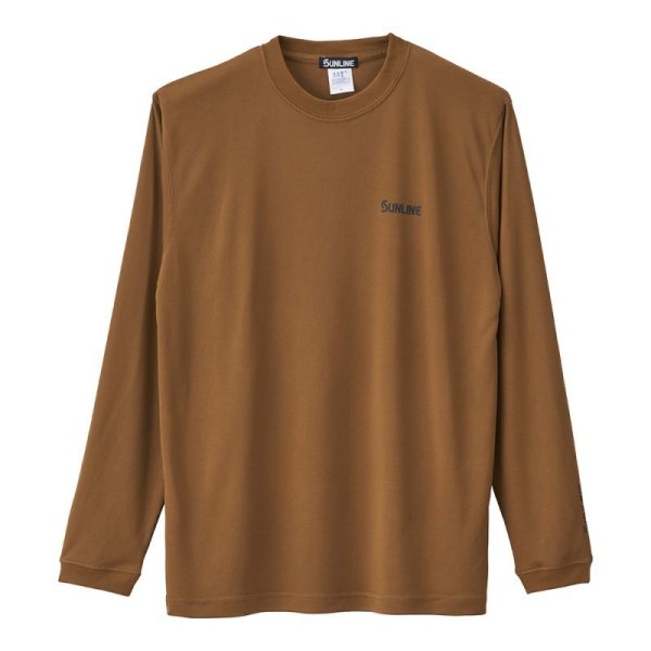 画像6: (28%引) サンライン ロングスリーブドライＴシャツ S M L LL 3L フィッシング ウエア 磯釣り 鮎 船 ルアー 釣具 SUW-15403DLT