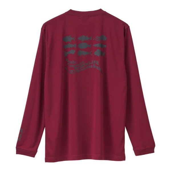 画像9: (28%引) サンライン ロングスリーブドライＴシャツ S M L LL 3L フィッシング ウエア 磯釣り 鮎 船 ルアー 釣具 SUW-15403DLT