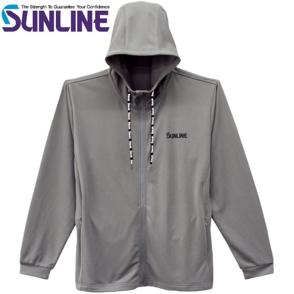 画像4: (28%引) サンライン DRY ドライ フルジップパーカー(虫よけ) S M L LL 3L SUW-15505DPK フィッシング ウエア 磯釣り 鮎 船 ルアー 釣具