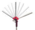 画像2: 23%OFF マルキュー へらパラソル MQ-01 レッド フィッシング 日除け傘 釣り具 へら釣り 磯釣 鮎 船 ルアー 18479  (2)