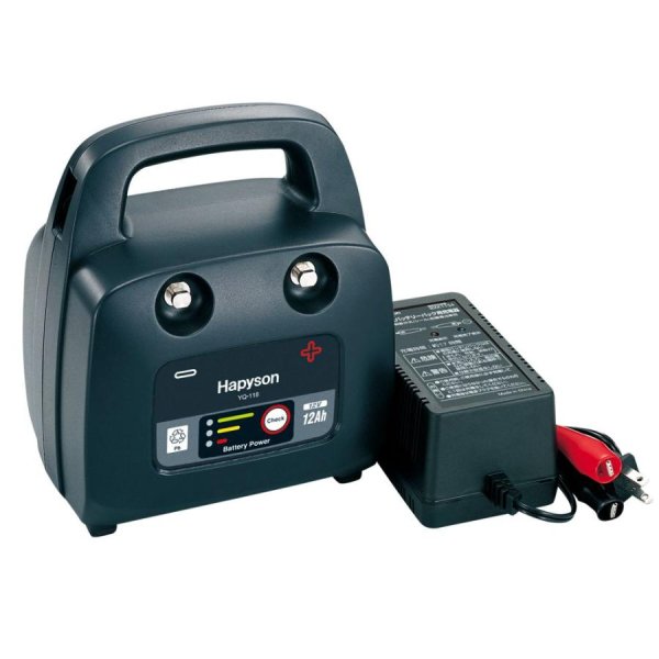 画像2: (49%OFF) ハピソン 中・小型電動リール用充電式 12Ahバッテリーパック YQ-118 Hapyson 山田電器工業 フィッシング用品 釣具 船釣り ルアー