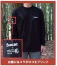 画像6: (28%引) サンライン コットンロングT シャツ XXL(3L) ブラック ネイビー SUW-15506LT フィッシング ウエア ジャケット 磯釣り 鮎 船 ルアー 釣具
