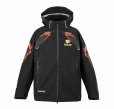 画像2: (28%引) サンライン オールウェザースーツ S M L LL ブラック SUW-25901 フィッシング 防水透湿素材 DiAPLEX ウエア 磯釣り 鮎 船 ルアー 釣具 (2025年予約11月発売) (2)