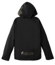 画像2: (28%引) サンライン ライトシェルジャケット S M L LL ブラック SUW-02501 フィッシング ジャンパー ウエア 磯釣り 船 ルアー 釣具 (2025年予約11月発売) (2)
