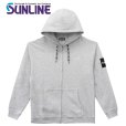 画像3: (28%引) サンライン フルジップパイルパーカー M L LL ブラック アッシュ グリーン SUW-15507 フィッシング ウエア 磯釣り 鮎 船 ルアー 釣具 (2025年予約11月発売)