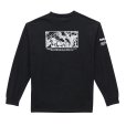 画像4: (28%引) サンライン コットンロングT シャツ XXL(3L) ブラック ネイビー SUW-15506LT フィッシング ウエア ジャケット 磯釣り 鮎 船 ルアー 釣具