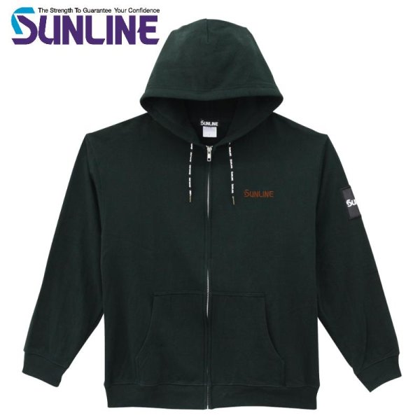 画像4: (28%引) サンライン フルジップパイルパーカー M L LL ブラック アッシュ グリーン SUW-15507 フィッシング ウエア 磯釣り 鮎 船 ルアー 釣具 (2025年)