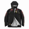 画像3: (28%引) サンライン オールウェザースーツ S M L LL ブラック SUW-25901 フィッシング 防水透湿素材 DiAPLEX ウエア 磯釣り 鮎 船 ルアー 釣具 (2025年予約11月発売)