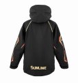 画像4: (28%引) サンライン オールウェザースーツ S M L LL ブラック SUW-25901 フィッシング 防水透湿素材 DiAPLEX ウエア 磯釣り 鮎 船 ルアー 釣具 (2025年予約11月発売)