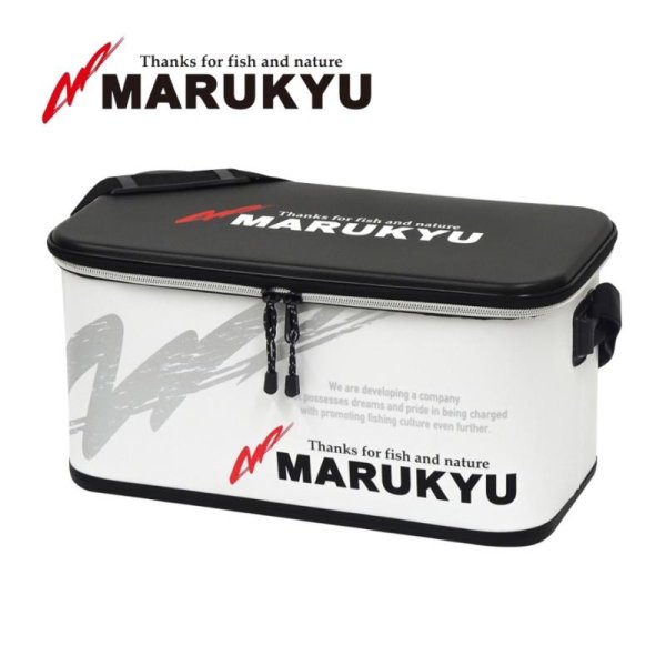 画像1: (23%引き）マルキュー ドライバッグ MQ-01 (typeP) タイプピー ホワイト フィッシング 釣具 エサ入れ 道具入れ 磯釣り 鮎 船 ルアー 18482