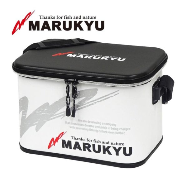 画像1: (23%引き）マルキュー ドライバッグ MQ-02 (typeP) タイプピー ホワイト フィッシング 釣具 エサ入れ 道具入れ 磯釣り 鮎 船 ルアー 18485