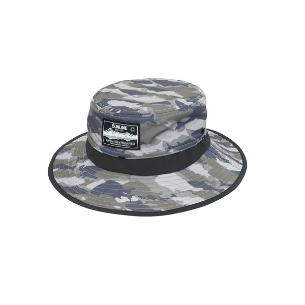 画像5: (28%引) サンライン クイックドライハット CP-3835 リアルカモ フィッシュカモ フィッシング 帽子 ウエア 磯釣り 鮎 船 ルアー 釣具 (2026年新製品予約4月発売)