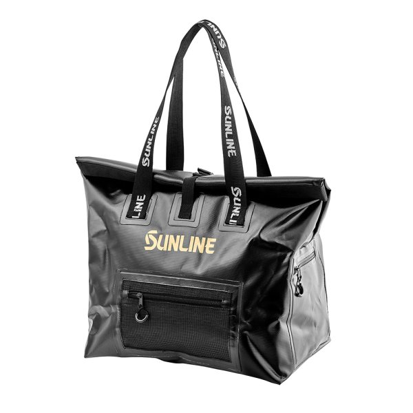 画像3: (28%引) サンライン ウォータープルーフトートバッグ M SFB-0724 ゴールド シルバー フィッシング バック カバン 磯釣り 鮎 船 ルアー 釣具 (2026年新製品予約4月発売)