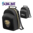 画像1: (28%引) サンライン ハードキャップケース SFP-0161 ゴールド シルバーフィッシング バック リュック カバン 磯釣り 鮎 船 ルアー 釣具 (2026年新製品予約4月発売) (1)