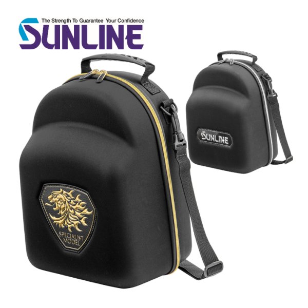 画像1: (28%引) サンライン ハードキャップケース SFP-0161 ゴールド シルバーフィッシング バック リュック カバン 磯釣り 鮎 船 ルアー 釣具 (2026年新製品予約4月発売)