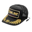 画像3: (28%引) サンライン クラシカルキャップ CP-2511 ブラック ブラック(メッシュ) ホワイト(メッシュ) フィッシング 帽子 ウエア 磯釣り 鮎 船 ルアー 釣具 (2026年新製品予約4月発売) (3)