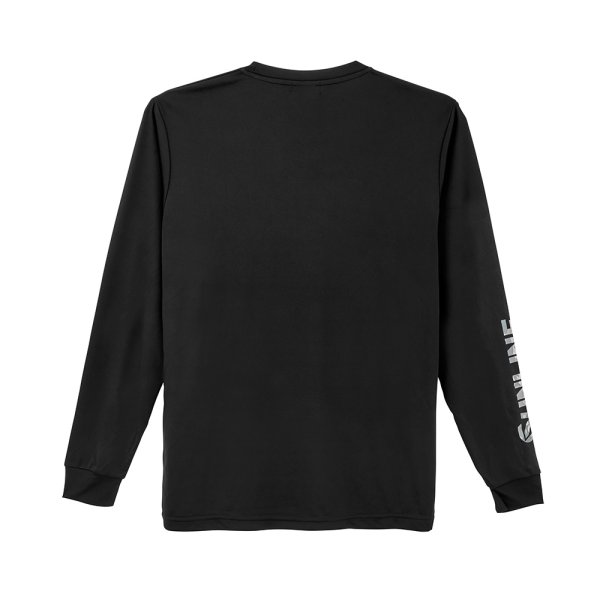 画像3: (28%引) サンライン シルキードライ ロングTシャツ SUW-15603DLT ブラック/ライトグレー/ブルーグレー M L LL 3L ウエア 磯釣り 鮎 船 ルアー 釣り具 (2026年新製品予約3月発売)