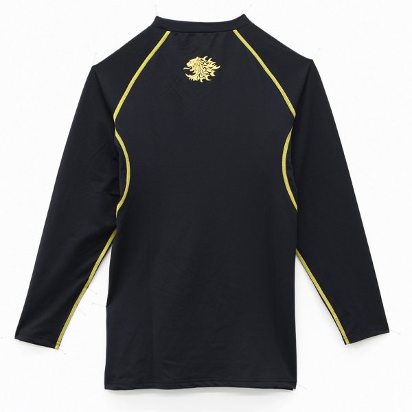 画像3: (28%引) サンライン クイック ドライアンダーロングシャツ SUW-06213CW ゴールド/シルバー M L LL 3L フィッシングウエア 磯釣り 鮎 船 ルアー 釣り具 (2026年新製品予約4月発売)