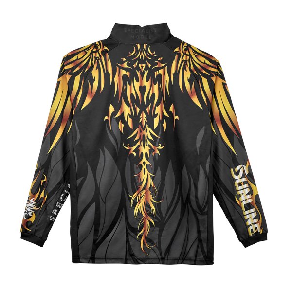 画像3: (28%引) サンライン PRO DRY プロドライ ロングシャツ SUW-04601CW ブラック 3L 4L フィッシングウエア 磯釣り 鮎 船 ルアー 釣り具 (2026年新製品予約5月発売)