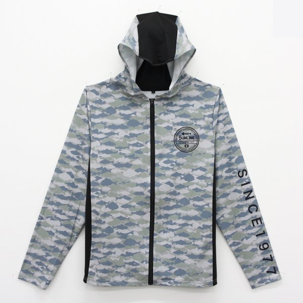 画像8: (28%引) サンライン BUGOFF クイックドライ フルジップパーカー SUW-04605CW M/L/LL/3L フィッシング ウエア 磯釣り 鮎 船 ルアー 釣具 (2026年新製品予約4月発売)