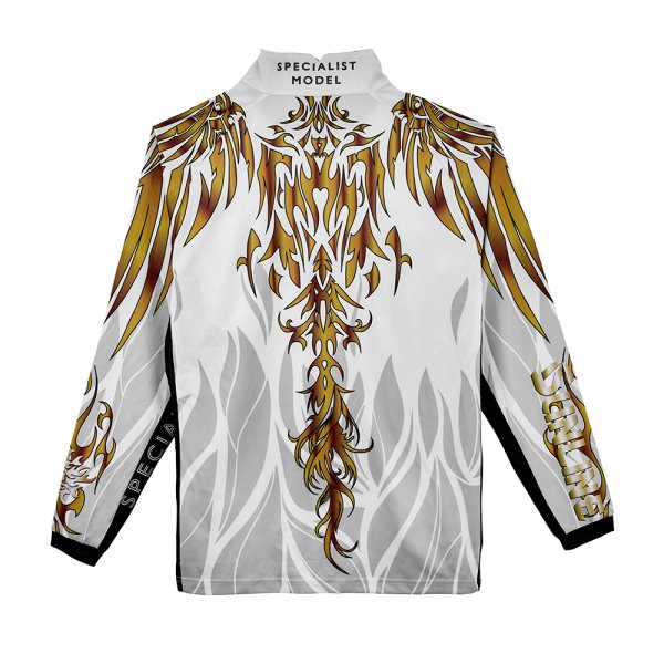 画像3: (28%引) サンライン PRO DRY プロドライ ロングシャツ SUW-04601CW ホワイト S M L LL フィッシングウエア 磯釣り 鮎 船 ルアー 釣り具 (2026年新製品予約5月発売)