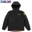 画像2: (28%引) サンライン サーモライトパーカー SUW-02603 M L LL 獅子ゴールド SUNLINEシルバー フィッシング ジャンパー 防寒ウエア 磯釣り 船 ルアー 釣具 (2026年新製品 10月発売予約) (2)