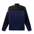 画像5: (28%引) サンライン クラシカルフリースジャケット SUW-15605 M L LL 3L ブラック ネイビー フィッシング ジャンパー ウエア 磯釣り 船 ルアー 釣具 (2026年新製品 10月発売予約) (5)