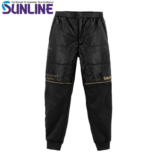 画像2: (28%引) サンライン サーモライトインナーパンツ SUW-02602 S M L LL 獅子ゴールド SUNLINEシルバー フィッシング ズボン 防寒ウエア 磯釣り 鮎 船 ルアー (2026年新製品 10月発売予約)