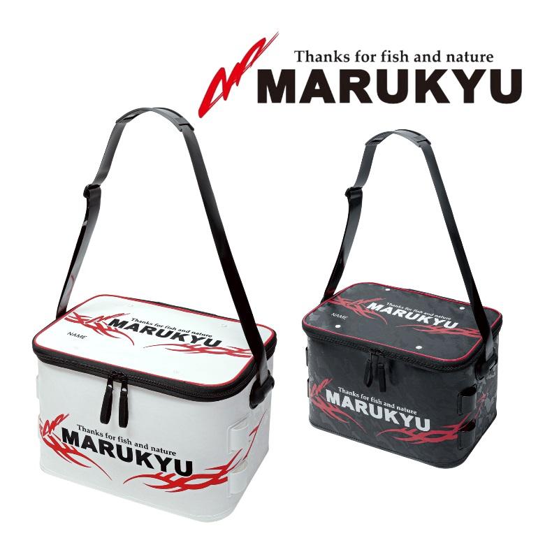 マルキュー パワーバッカンセミハード40TRVI SB 40cm ホワイト ブラック フィッシング 釣具 エサ入れ 道具入れ 磯釣り 鮎 船 ルアー