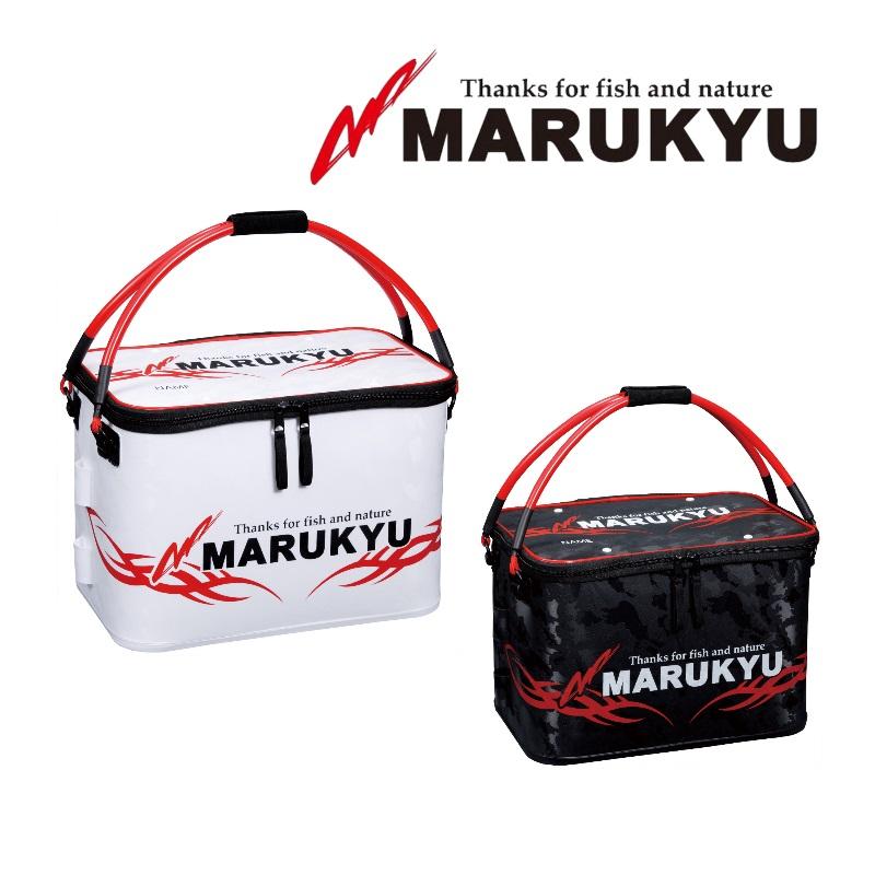 マルキュー パワーバッカンセミハード 40TR VI 40cm ホワイト ブラック フィッシング 釣具 エサ入れ 道具入れ 磯釣り 鮎 船 ルアー