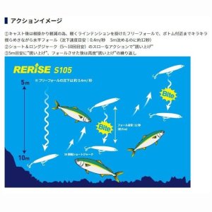 画像3: (30%引) ヤマシタ マリア リライズ S 105 40g ヤマリア YAMARIA YAMASHITA 青物 大物 海外向き シーバス ソルトルアー 2020年 追加サイズ 新商品 (3)