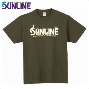 画像4: (26%引) サンライン スーパーヘビーコットンTシャツ S,M,L,LL,3L フィッシング ウエア 釣り具 磯釣り 鮎釣 ルアー 船釣 SUW-15020T (4)