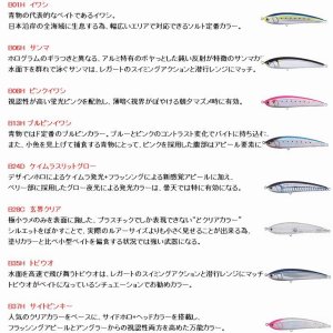 画像2: (30%引)マリア レガート F190 60g ヒラマサ 青物 大物 海外向き シーバス ソルトルアー ミノー LEGATO ヤマリア ヤマシタ (2)