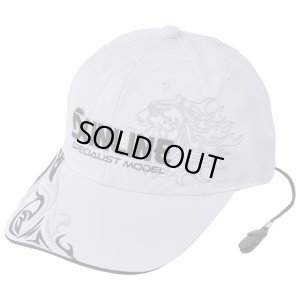 画像5: (28%引) サンライン 獅子トライバルキャップ レッド ブルー シルバー フィッシング 帽子 ウエア 磯釣り 鮎 船 ルアー CP-3400 (5)