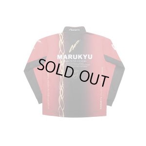 画像3: マルキュー ハイエンドジップアップシャツ 02 ブラック レッド S M L LL 3L フィッシング ウエア 釣具 磯釣り 鮎 船 ルアー (3)