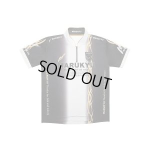 画像2: マルキュー ハイエンドジップアップシャツ 02 (半袖) ブラック S M L LL 3L フィッシング ウエア 釣具 磯釣り 鮎 船 ルアー (2)