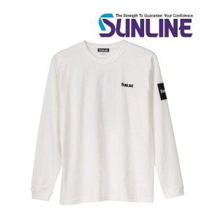 画像2: サンライン ヘビーウエイト ロングスリーブ シャツ S M L LL 3L ステータス フィッシング ウエア 磯釣り 鮎 船 ルアー SUW-15313 (2)