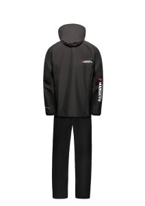 画像5: マルキュー スタンダードレインスーツ MQ-01 ブラック S M L LL 3L フィッシング 透湿ウエア 釣具 磯釣り 鮎 船 ルアー (5)