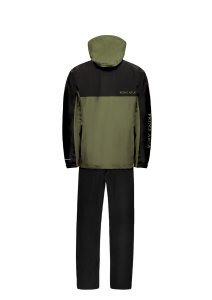 画像5: マルキュー プライムエリア スタンダード レインスーツ PA-01 オリーブ S M L LL 3L フィッシング 透湿ウエア 釣具 磯釣り 鮎 船 ルアー (5)