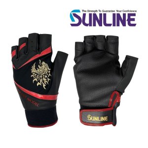 画像3: (28%引) サンライン スペシャリストグローブ M L LL 5本切り フィッシング 手袋 ウエア 磯釣り 鮎 船 ルアー 釣具 SUG-200 (3)