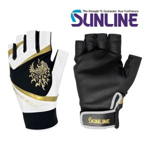 画像4: (28%引) サンライン スペシャリストグローブ M L LL 5本切り フィッシング 手袋 ウエア 磯釣り 鮎 船 ルアー 釣具 SUG-200 (4)