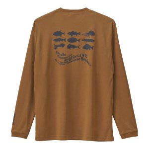 画像7: (28%引) サンライン ロングスリーブドライＴシャツ S M L LL 3L フィッシング ウエア 磯釣り 鮎 船 ルアー 釣具 SUW-15403DLT (7)