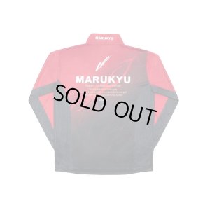 画像3: (23%引) マルキュー ジップアップシャツ TR-01 レッド S M L LL 3L 磯釣り 鮎 船 ルアー ストレッチ 吸汗速乾 ウエア (2024年 新製品) (3)