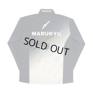 画像3: (23%引) マルキュー ジップアップシャツ TR-01 ブラック 4L 6L 磯釣り 鮎 船 ルアー ストレッチ 吸汗速乾 ウエア (2024年 新製品) (3)