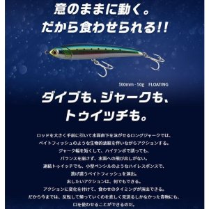 画像10: (30%引)マリア ラピード F130 30g 青物 大物 海外向き ソルト シーバス ルアー ミノー ヤマリア ヤマシタ (2024年 新製品 新色あり) (10)