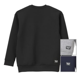 画像5: (28%引) サンライン M L LL ダンボールニットクルーネックシャツ SUW-15410 フィッシング ウエア ジャケット 磯釣り 鮎 船 ルアー 釣具 (5)