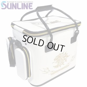 サンライン フィッシュキープバッグ ホワイト フィッシング 道具