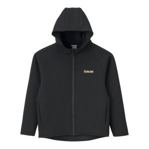 画像2: (28%引) サンライン M L LL ダンボールニットフルジップパーカー SUW-15412 フィッシング ウエア ジャケット 磯釣り 鮎 船 ルアー 釣具 (2)